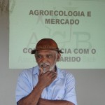 Francisco de Assis Batista, da ACB - Associação Cristã de Base, em roda de conversa sobre agroecologia