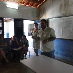 Alberto Brito, da COGERH, ministra mini-curso