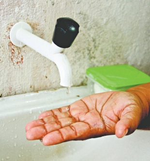 23% da água se perdem entre captação e entrega nas casas