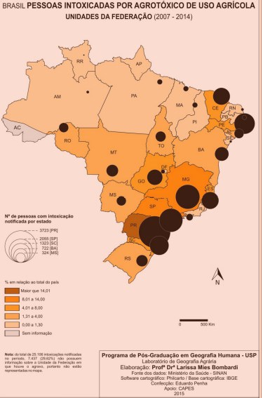 MAPAS AGROTÓXICOS