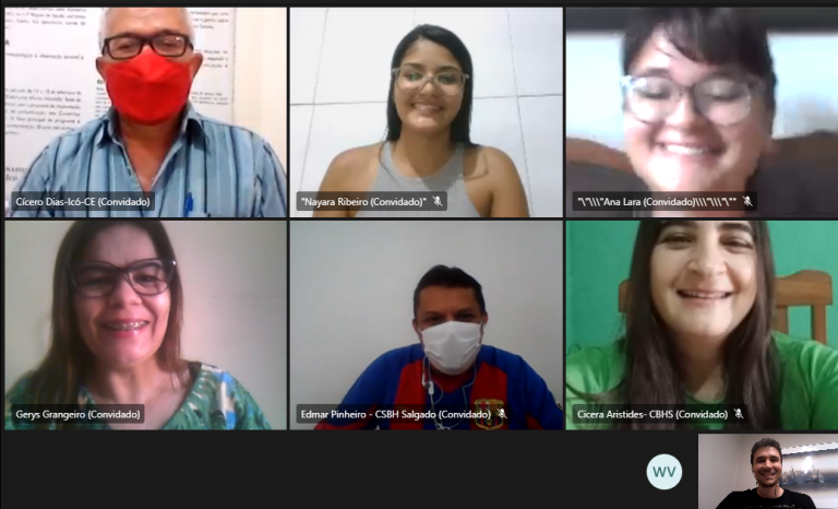DIRETORIA DO CSBH SALGADO SE REÚNE PARA TRATAR SOBRE LIVE DO DIA 6 DE ABRIL