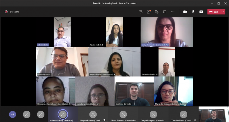 ESTUDANTES  DA FATEC CARIRI PARTICIPAM DA REUNIÃO DE AVALIAÇÃO DO AÇUDE CACHOEIRA