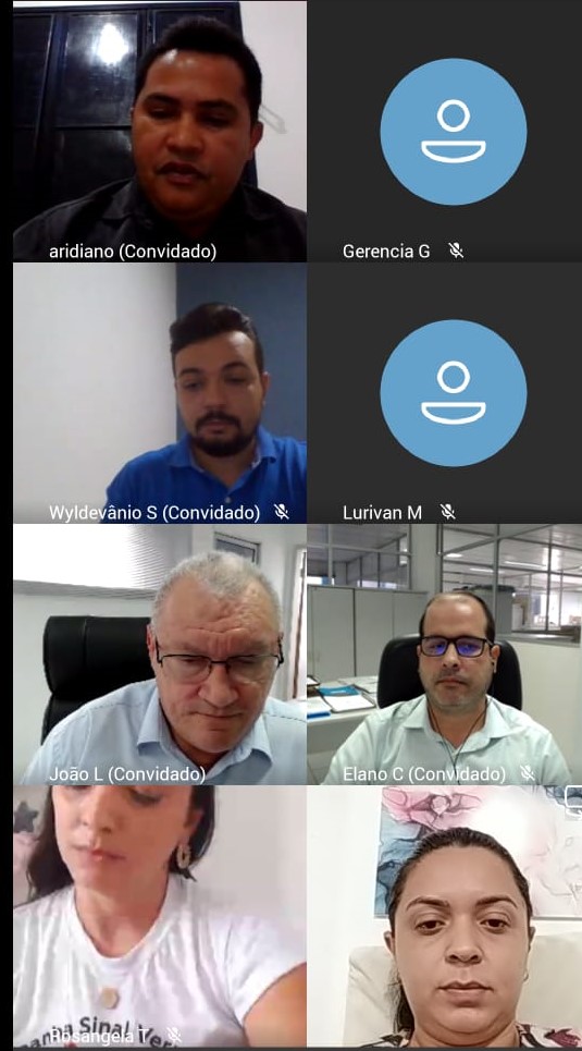 PRESIDENTES DO GRANDE JAGUARIBE E REGIÃO METROPOLITANA SE REÚNEM DE FORMA ONLINE COM A PRESIDÊNCIA DA COGERH